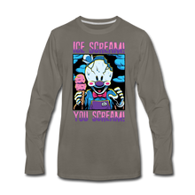Load image into Gallery viewer, Ice Scream You Scream Long-Sleeve T-Shirt (Mens) - asphalt gray
