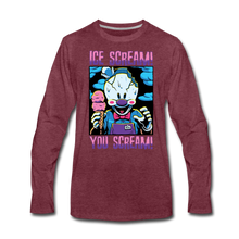 Load image into Gallery viewer, Ice Scream You Scream Long-Sleeve T-Shirt (Mens) - heather burgundy

