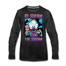 Load image into Gallery viewer, Ice Scream You Scream Long-Sleeve T-Shirt (Mens) - charcoal gray
