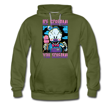 Load image into Gallery viewer, Ice Scream You Scream Hoodie (Mens) - olive green
