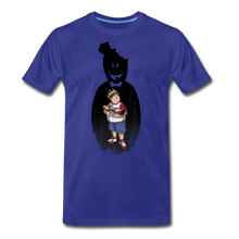 Load image into Gallery viewer, Charlie Ready To Attack T-Shirt (Mens) - royal blue
