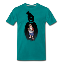 Load image into Gallery viewer, Charlie Ready To Attack T-Shirt (Mens) - teal
