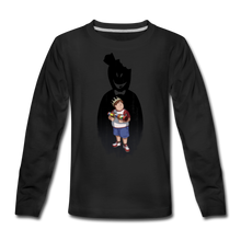Load image into Gallery viewer, Charlie Ready To Attack Long-Sleeve T-Shirt - black
