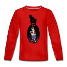 Load image into Gallery viewer, Charlie Ready To Attack Long-Sleeve T-Shirt - red
