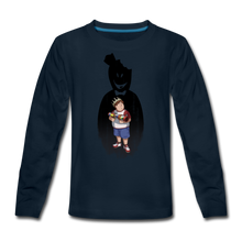 Load image into Gallery viewer, Charlie Ready To Attack Long-Sleeve T-Shirt - deep navy
