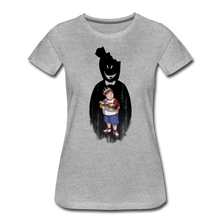 Load image into Gallery viewer, Charlie Ready To Attack T-Shirt (Womens) - heather gray
