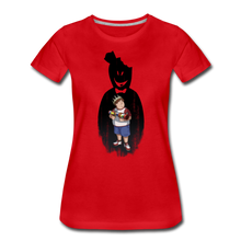 Load image into Gallery viewer, Charlie Ready To Attack T-Shirt (Womens) - red
