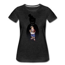 Load image into Gallery viewer, Charlie Ready To Attack T-Shirt (Womens) - charcoal gray
