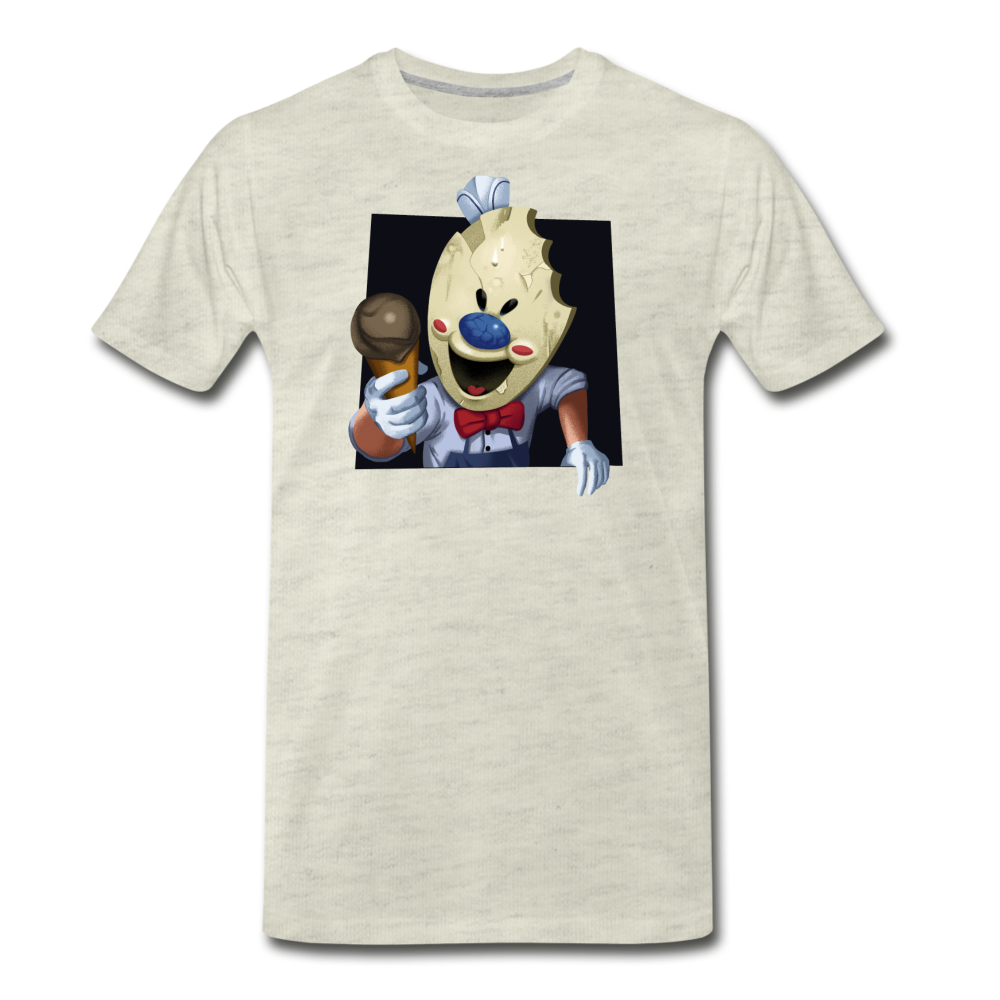 Have An Ice Scream T-Shirt (Mens) - heather oatmeal