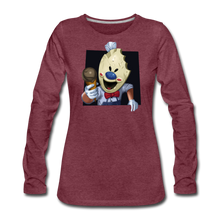 Load image into Gallery viewer, Have An Ice Scream Long-Sleeve T-Shirt (Womens) - heather burgundy
