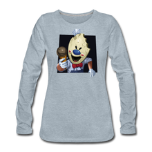 Load image into Gallery viewer, Have An Ice Scream Long-Sleeve T-Shirt (Womens) - heather ice blue
