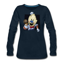 Load image into Gallery viewer, Have An Ice Scream Long-Sleeve T-Shirt (Womens) - deep navy

