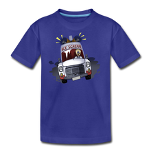 Load image into Gallery viewer, Ice Scream Driving T-Shirt - royal blue
