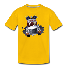 Load image into Gallery viewer, Ice Scream Driving T-Shirt - sun yellow
