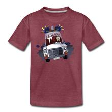 Load image into Gallery viewer, Ice Scream Driving T-Shirt - heather burgundy

