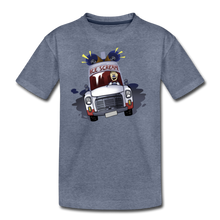 Load image into Gallery viewer, Ice Scream Driving T-Shirt - heather blue
