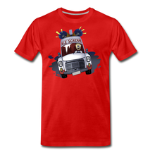 Load image into Gallery viewer, Ice Scream Driving T-Shirt (Mens) - red
