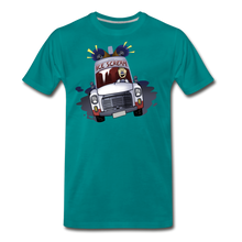 Load image into Gallery viewer, Ice Scream Driving T-Shirt (Mens) - teal
