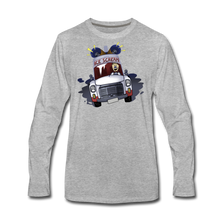 Load image into Gallery viewer, Ice Scream Driving Long-Sleeve T-Shirt (Mens) - heather gray
