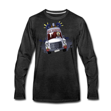 Load image into Gallery viewer, Ice Scream Driving Long-Sleeve T-Shirt (Mens) - charcoal gray
