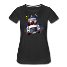 Load image into Gallery viewer, Ice Scream Driving T-Shirt (Womens) - black

