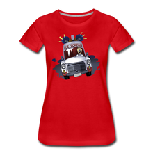 Load image into Gallery viewer, Ice Scream Driving T-Shirt (Womens) - red
