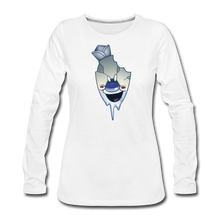 Load image into Gallery viewer, Rod Melting Long-Sleeve T-Shirt (Womens) - white
