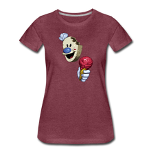 Load image into Gallery viewer, The Ice Scream Man T-Shirt (Womens) - heather burgundy
