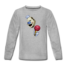 Load image into Gallery viewer, The Ice Scream Man Long-Sleeve T-Shirt - heather gray
