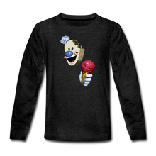 Load image into Gallery viewer, The Ice Scream Man Long-Sleeve T-Shirt - charcoal gray
