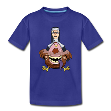 Load image into Gallery viewer, Evil Nun Gummy T-Shirt - royal blue
