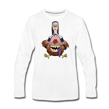 Load image into Gallery viewer, Evil Nun Gummy Long-Sleeve T-Shirt (Mens) - white
