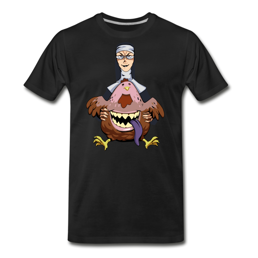 Evil Nun Gummy T-Shirt (Mens) - black