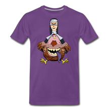 Load image into Gallery viewer, Evil Nun Gummy T-Shirt (Mens) - purple
