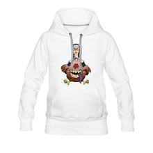 Load image into Gallery viewer, Evil Nun Gummy Hoodie (Womens) - white
