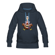 Load image into Gallery viewer, Evil Nun Gummy Hoodie (Womens) - navy
