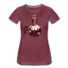 Load image into Gallery viewer, Evil Nun Hammer T-Shirt (Womens) - heather burgundy
