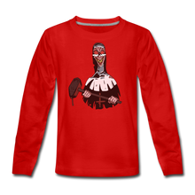 Load image into Gallery viewer, Evil Nun Hammer Long-Sleeve T-Shirt - red
