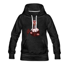 Load image into Gallery viewer, Evil Nun Hammer Hoodie (Womens) - charcoal gray
