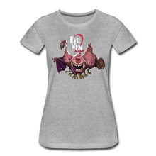 Load image into Gallery viewer, Evil Nun Mutant Chickens T-Shirt (Womens) - heather gray
