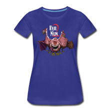 Load image into Gallery viewer, Evil Nun Mutant Chickens T-Shirt (Womens) - royal blue

