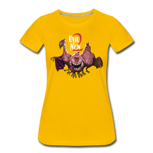 Load image into Gallery viewer, Evil Nun Mutant Chickens T-Shirt (Womens) - sun yellow
