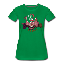 Load image into Gallery viewer, Evil Nun Mutant Chickens T-Shirt (Womens) - kelly green
