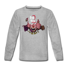 Load image into Gallery viewer, Evil Nun Mutant Chickens Long-Sleeve T-Shirt - heather gray
