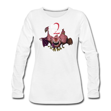Load image into Gallery viewer, Evil Nun Mutant Chickens Long-Sleeve T-Shirt (Womens) - white
