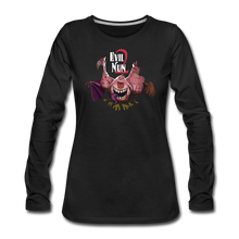 Load image into Gallery viewer, Evil Nun Mutant Chickens Long-Sleeve T-Shirt (Womens) - black
