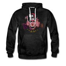 Load image into Gallery viewer, Evil Nun Mutant Chickens Hoodie (Mens) - charcoal gray
