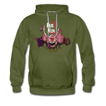 Load image into Gallery viewer, Evil Nun Mutant Chickens Hoodie (Mens) - olive green
