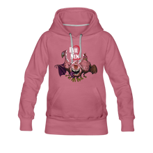 Load image into Gallery viewer, Evil Nun Mutant Chickens Hoodie (Womens) - mauve
