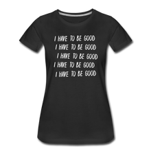 Load image into Gallery viewer, Evil Nun Be Good T-Shirt (Womens) - black
